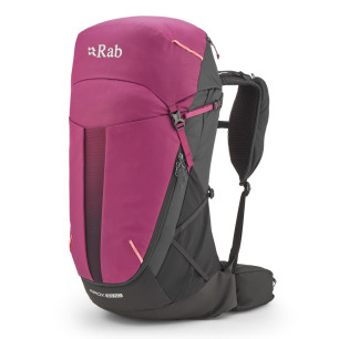 Rab Airox 34 ND  mulberry/black