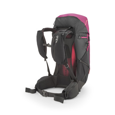 Rab Airox 34 ND  mulberry/black
