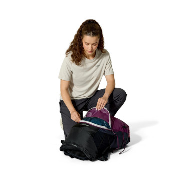 Rab Airox 34 ND  mulberry/black