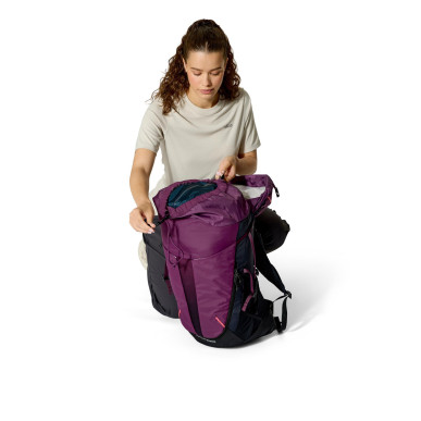 Rab Airox 34 ND  mulberry/black