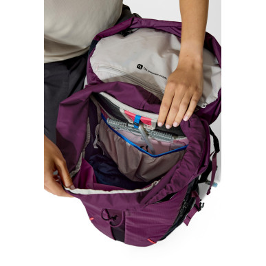 Rab Airox 34 ND  mulberry/black