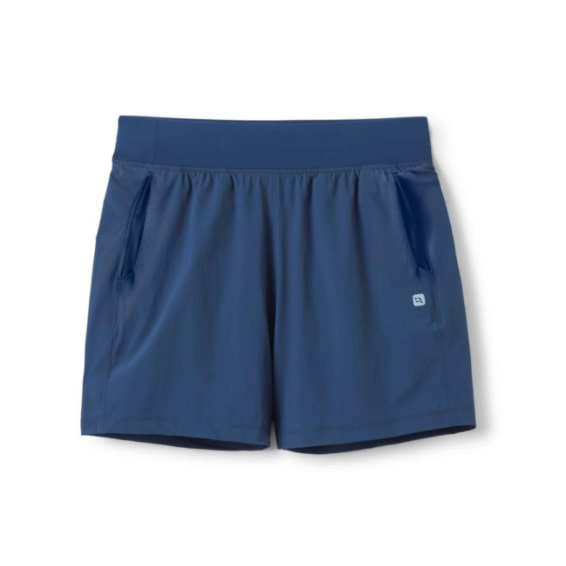 Damskie szorty Rab Momentum Shorts 2.0 tempest blue Damskie szorty Rab Momentum Shorts 2.0 tempest blue