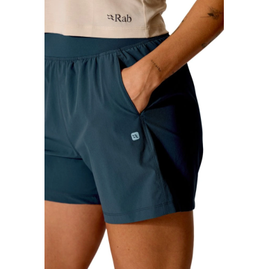 Damskie szorty Rab Momentum Shorts tempest blue | iQSPORT
