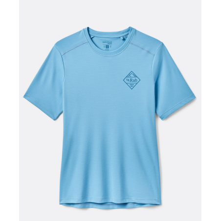 Rab Force Stamp Tee Women's bluebird | iQSPORT