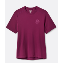 Dámské tričko Rab Force Stamp Tee mulberry | iQSPORT.cz