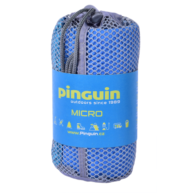 Pinguin Micro Towel 75 x 150 cm Obal ze síťoviny