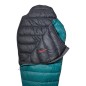 Warmpeace sleeping bag SOLITAIRE 250 EXTRA FEET 170 cm