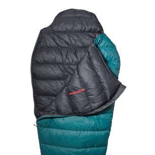 Warmpeace sleeping bag SOLITAIRE 250 EXTRA FEET 195 cm