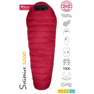 Warmpeace sleeping bag SOLITAIRE 1000 EXTRA FEET 195 cm