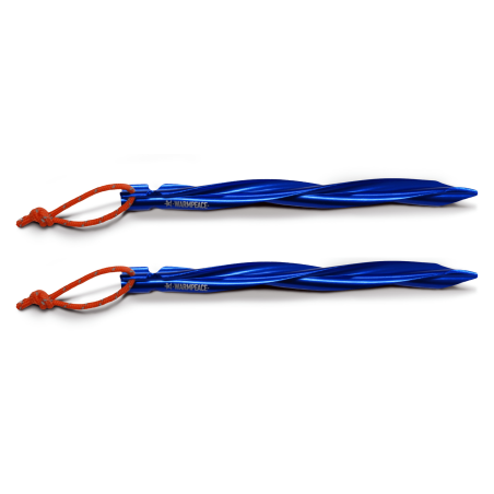 Warmpeace spindle tent pegs 2 pcs | iQSPORT