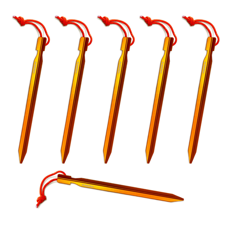 Warmpeace tent pegs Y Aluminium 6 pcs Warmpeace tent pegs Y Aluminium 6 pcs