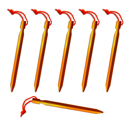 Warmpeace tent pegs Y Aluminium 6 pcs