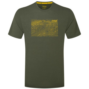 Pánské tričko Rab Syncrino Ridge Tee