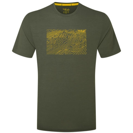 Pánské tričko Rab Syncrino Ridge Tee
