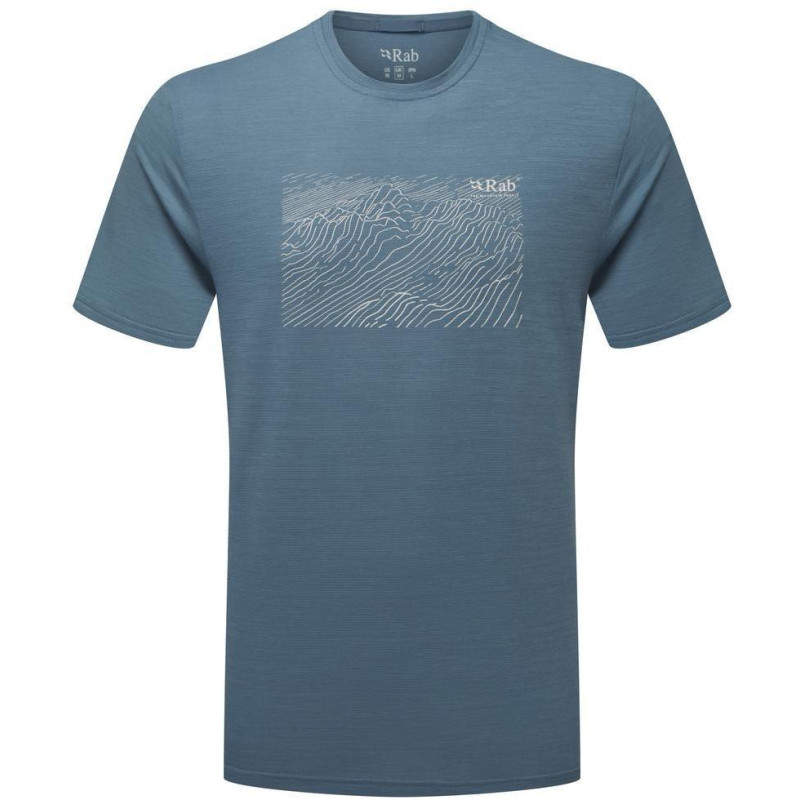 Pánské tričko Rab Syncrino Ridge Tee Pánské tričko Rab Syncrino Ridge Tee