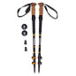 Warmpeace Hiker poles black/yellow
