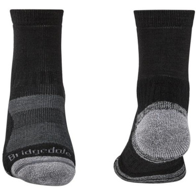 Bridgedale Hike LW MP 3/4 Crew  black/silver