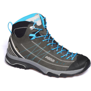 Asolo Nucleon Mid GV ML Graphite/Silver/Cyan blue