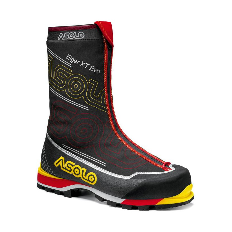 Pánské technické boty Asolo Eiger XT EVO GV MM Black/Red Pánské technické boty Asolo Eiger XT EVO GV MM Black/Red