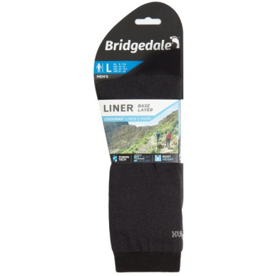 Bridgedale Liner Coolmax Liner Boot x2  black