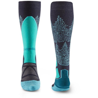 Bridgedale Ski Midweight Women's  dark denim/aqua