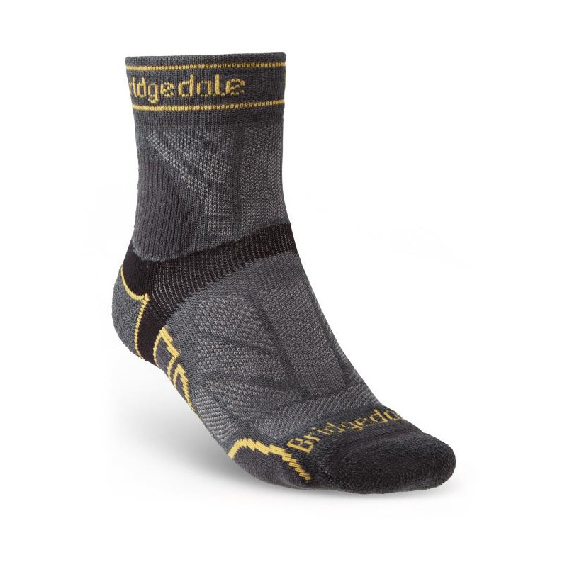 Bridgedale Trail Run LW T2 MS 3/4 Crew Gunmetal