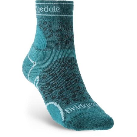 Bridgedale Trail Run LW T2 MS 3/4 Crew Women's Teal