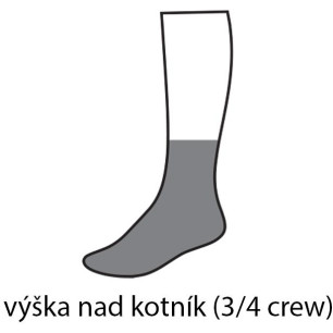 Bridgedale Trail Run LW T2 MS 3/4 Crew Women's Teal