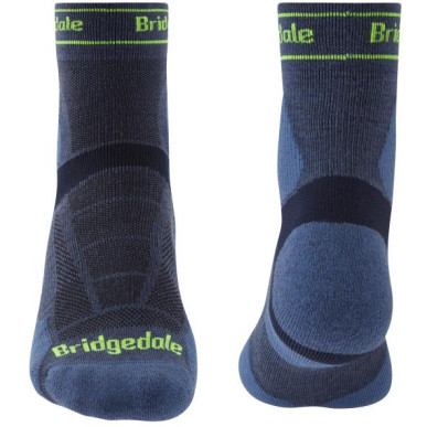 Bridgedale Trail Run UL T2 MS 3/4 Crew  blue