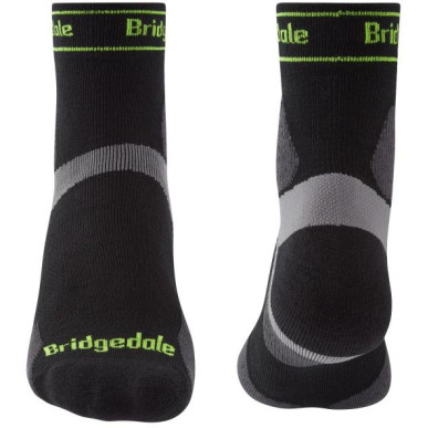 Bridgedale Trail Run UL T2 MS 3/4 Crew  black