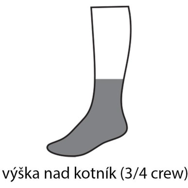 Bridgedale Trail Run UL T2 MS 3/4 Crew  black