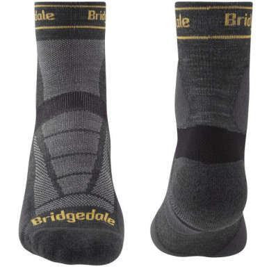 Bridgedale Trail Run UL T2 MS 3/4 Crew  gunmetal