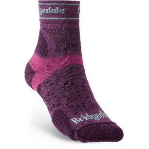 Bridgedale Trail Run UL T2 MS 3/4 Crew Women's Damson