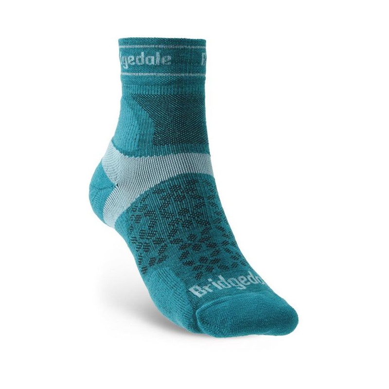 Bridgedale Trail Run UL T2 MS 3/4 Crew Women's Teal Bridgedale Trail Run UL T2 MS 3/4 Crew Women's Teal