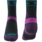 Bridgedale Trail Run UL T2 MS 3/4 Crew Women's Charcoal/Purple Bridgedale Trail Run UL T2 MS 3/4 Crew Women's Charcoal/Purple
