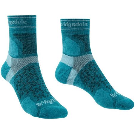 Bridgedale Trail Run UL T2 MS 3/4 Crew Women's Teal