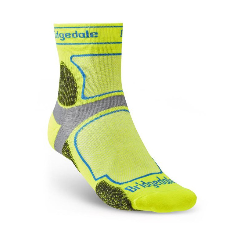 Bridgedale Trail Run UL T2 CS 3/4 Crew Yellow