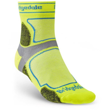 Bridgedale Trail Run UL T2 CS 3/4 Crew Yellow