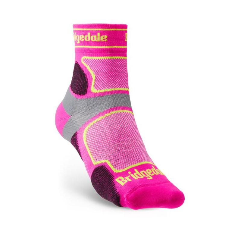 Bridgedale Trail Run UL T2 CS 3/4 Crew Women's Pink