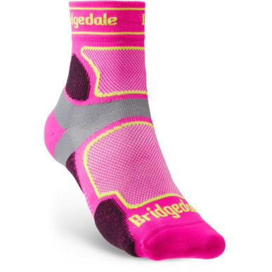 Bridgedale Trail Run UL T2 CS 3/4 Crew Women's Pink
