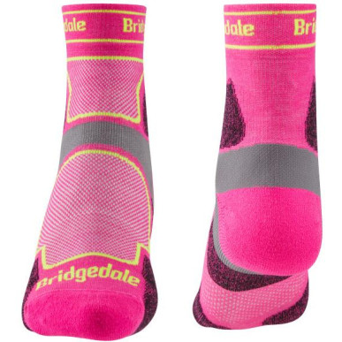 Bridgedale Trail Run UL T2 CS 3/4 Crew Women's  pink