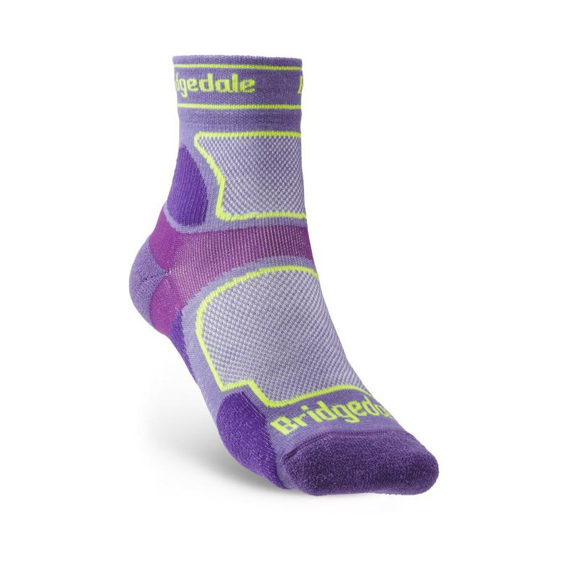 Bridgedale Trail Run UL T2 CS 3/4 Crew Women's Purple