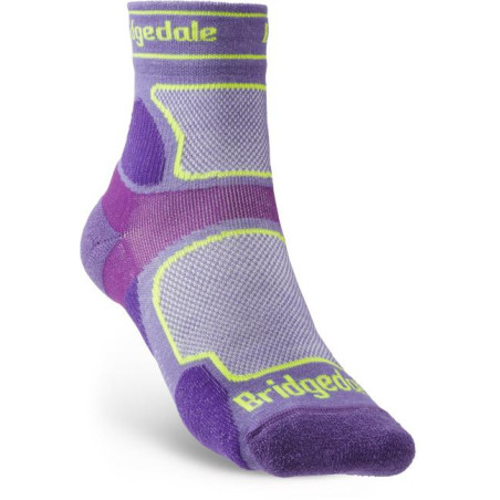 Bridgedale Trail Run UL T2 CS 3/4 Crew Women's Purple