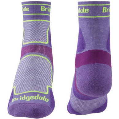 Bridgedale Trail Run UL T2 CS 3/4 Crew Women's  purple