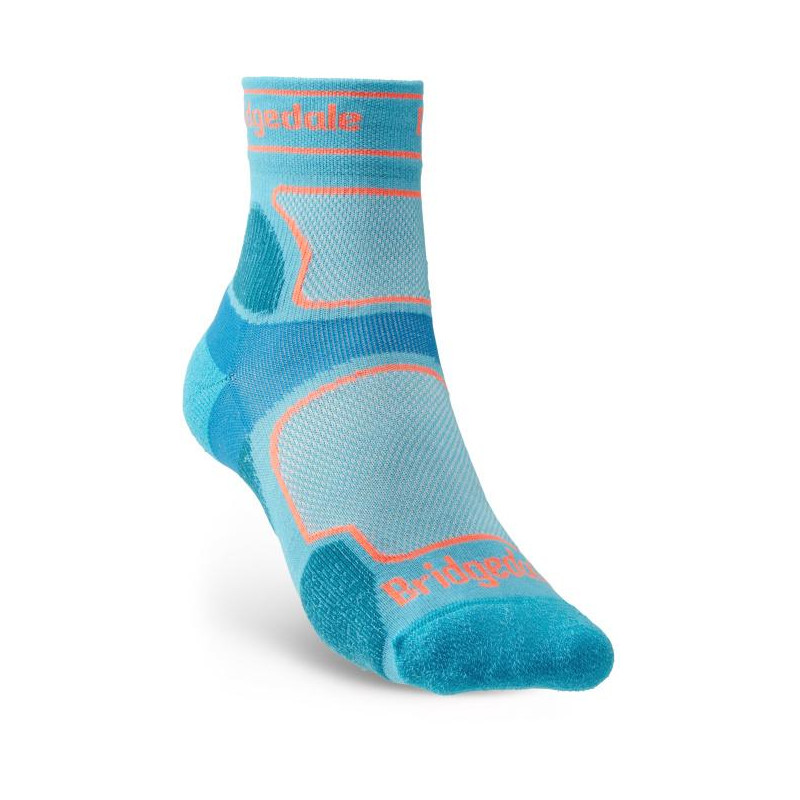 Bridgedale Trail Run UL T2 CS 3/4 Crew Women's Blue