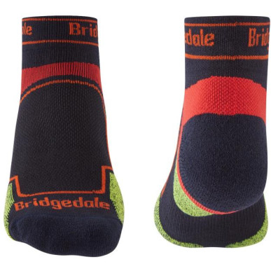 Bridgedale Trail Run UL T2 CS 3/4 Crew  navy