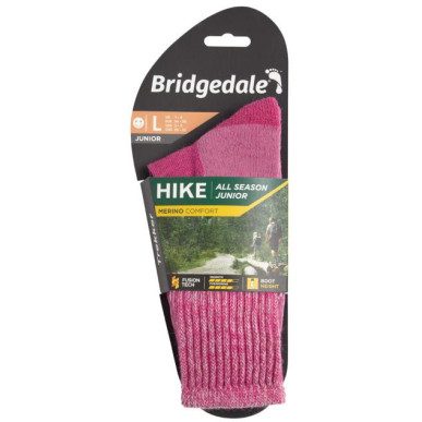 Bridgedale Hike All Season Junior MC Boot  pink