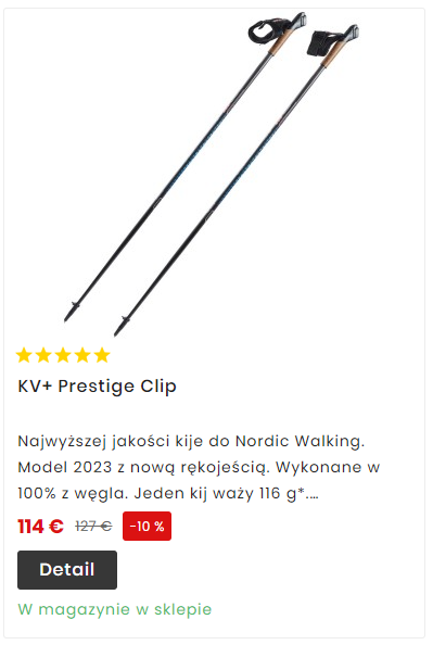 KV+ Prestige Clip