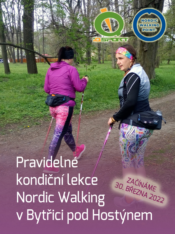Kondiční lekce Nordic Walking